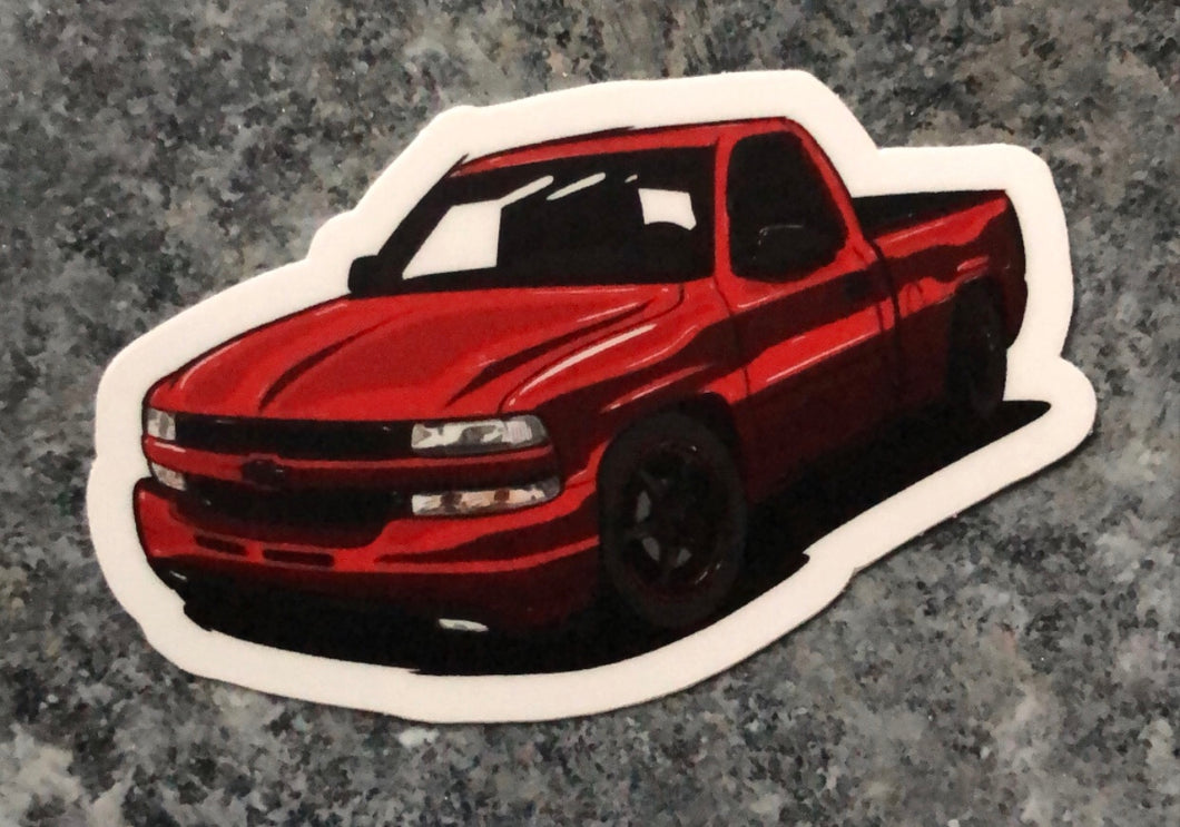 silverado decal turbo ls sticker